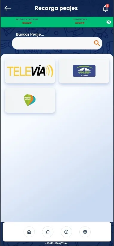 Módulo de TAG y Peajes