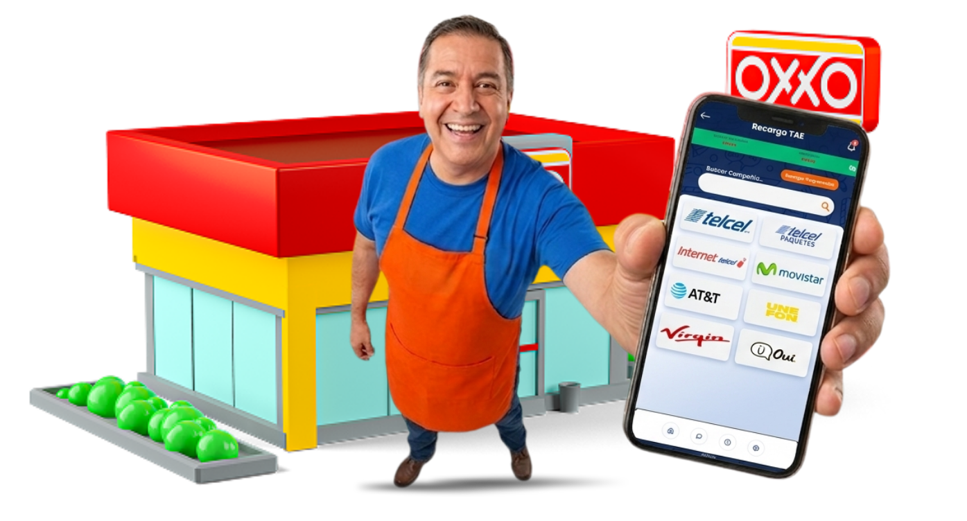 Imagen de referencia para depositar en OXXO y tiendas